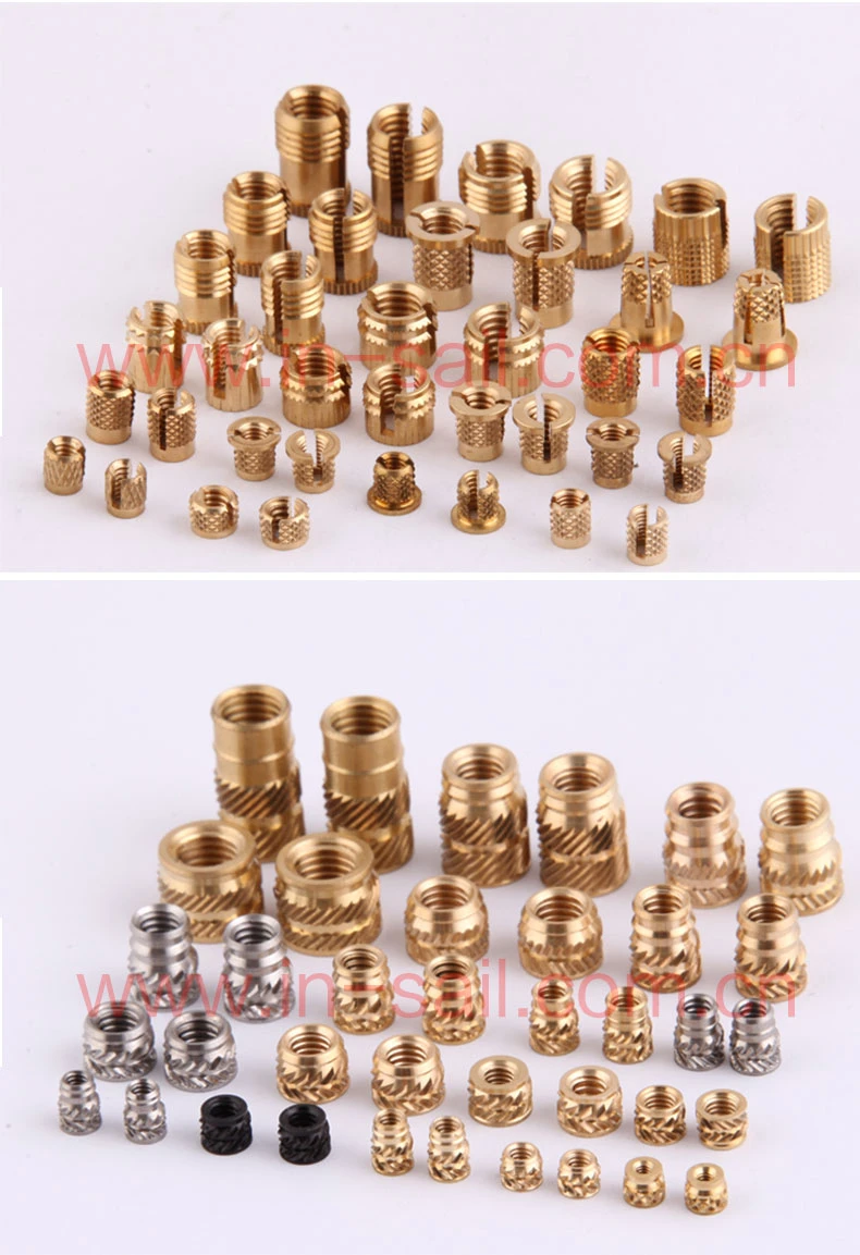 Hot Items, Ss304/Brass/SUS Insert Nuts for Electronic Fittings