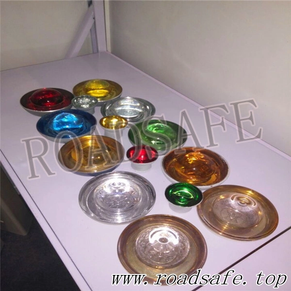 Highway Safety Tempered Cat Eye Reflective Glass Road Studs