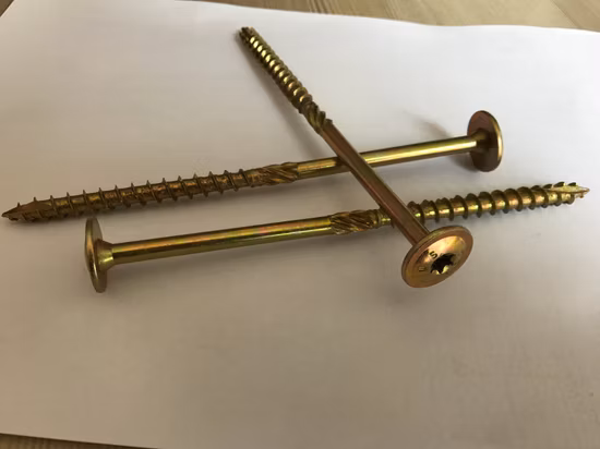 Fabricante Decking Tornillo para madera dura Materia prima 10b21