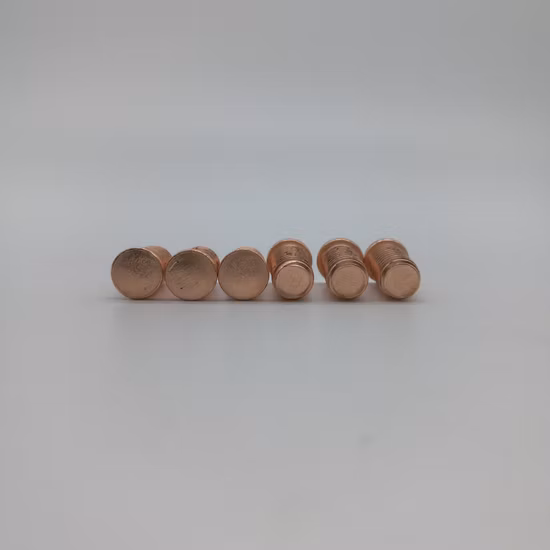 Tornillo conductor de perno de soldadura recubierto de cobre