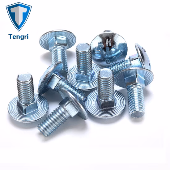 Perno de carro Seta Redondo Corto Cuello cuadrado Perno de cabeza Perno de entrenador Perno hexagonal Perno en T Perno en U Perno de palanca Perno de anclaje Perno de tornillo Pernos de ferrocarril Perno de retraso en existencia